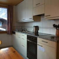 Küche der Wohnung im 1. Stock