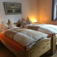 Schlafzimmer der Wohnung im 1. Stock
