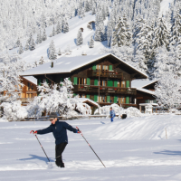 Chalet Heimelig im Winter