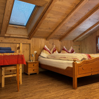 Doppelzimmer unter der Dachsschräge